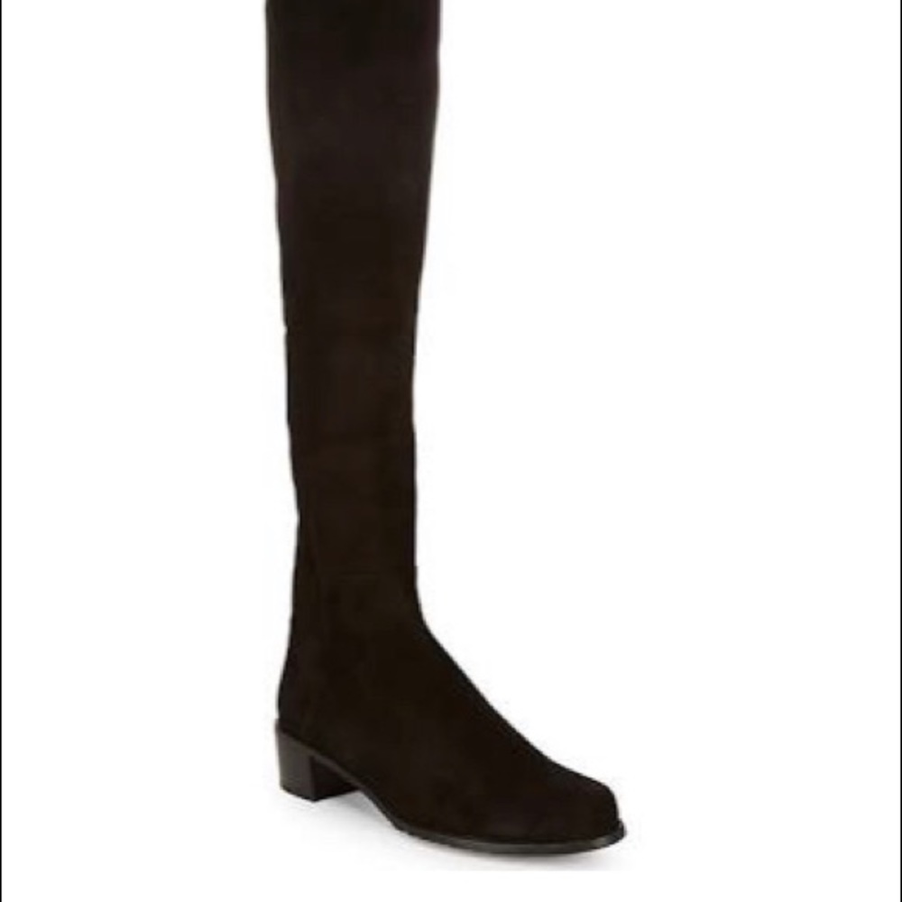 Stuart weitzman black over the knee boot